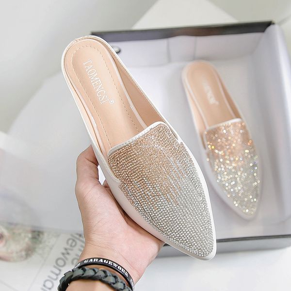 остроконечные toe блеск слайды тапочки casual summer женская обувь низкий женский mule jelly luxury cover flat мулы basic bling pu, Black
остроконечные toe блеск слайды тапочки casual summer женская обувь низкий женский mule jelly luxury cover flat мулы basic bling pu, Black