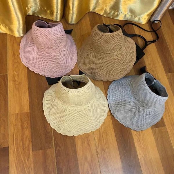 straw butterfly butterfly woven empty bow foldable sun hat adjustable size breathable all-match sun hat female, Blue;gray
straw butterfly butterfly woven empty bow foldable sun hat adjustable size breathable all-match sun hat female, Blue;gray