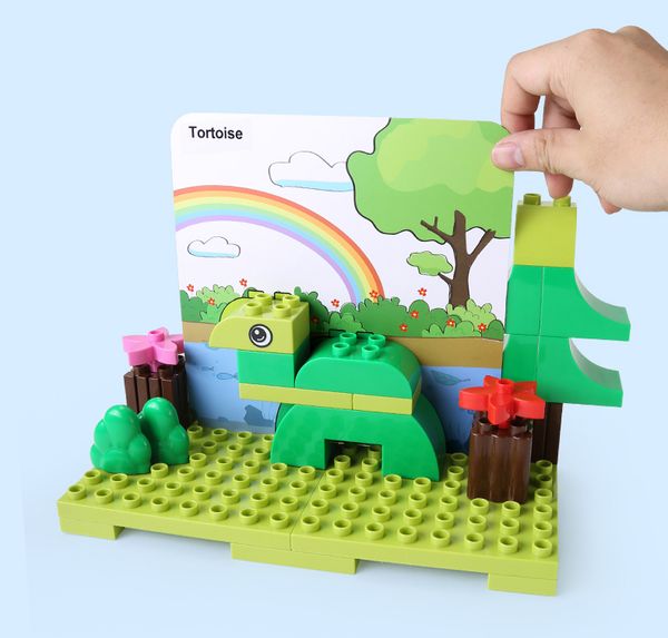 58pcs zoo friends cards building blocks various of animal creative assembly toys for boys and girls educational gift 07
58pcs zoo friends cards building blocks various of animal creative assembly toys for boys and girls educational gift 07