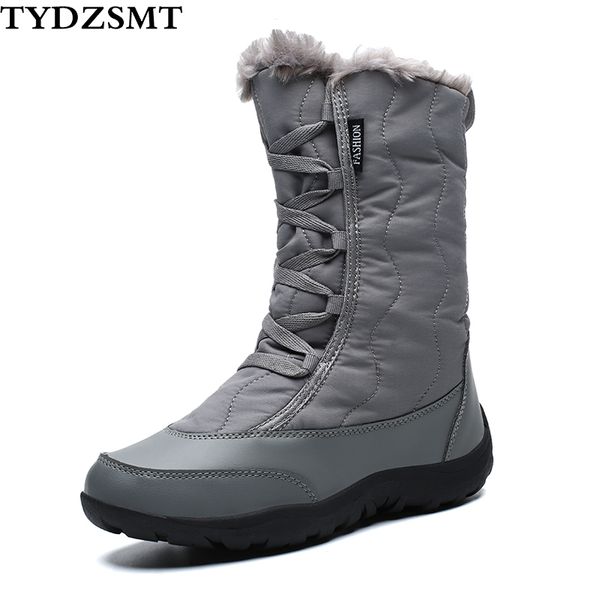 tydzsmt snow boots женщины новая зима теплая плюшевые пинетки mid-теленок водонепроницаемые женская обувь круглый toe платформы botas mujer, Black
tydzsmt snow boots женщины новая зима теплая плюшевые пинетки mid-теленок водонепроницаемые женская обувь круглый toe платформы botas mujer, Black