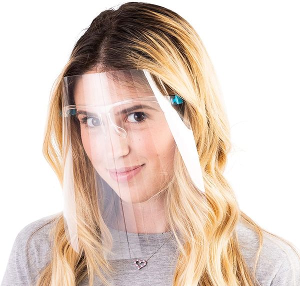 protective face shield, fully transparent face eye protection from droplets and saliva with reusable glasses replaceable shield, anti-fog
protective face shield, fully transparent face eye protection from droplets and saliva with reusable glasses replaceable shield, anti-fog