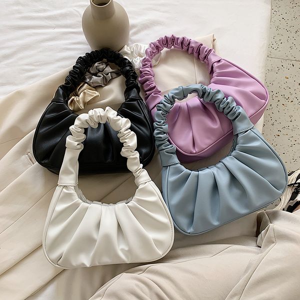 folds design small pu leather shoulder bags for women 2020 elegant handbags female travel totes lady fashion hand bag
folds design small pu leather shoulder bags for women 2020 elegant handbags female travel totes lady fashion hand bag