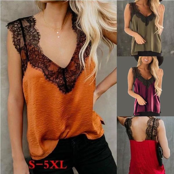 2019 women's fashion loose sleeveless camisole 2019 lace vest vest women's fashion loose lace sleeveless camisole, Camo
2019 women's fashion loose sleeveless camisole 2019 lace vest vest women's fashion loose lace sleeveless camisole, Camo
