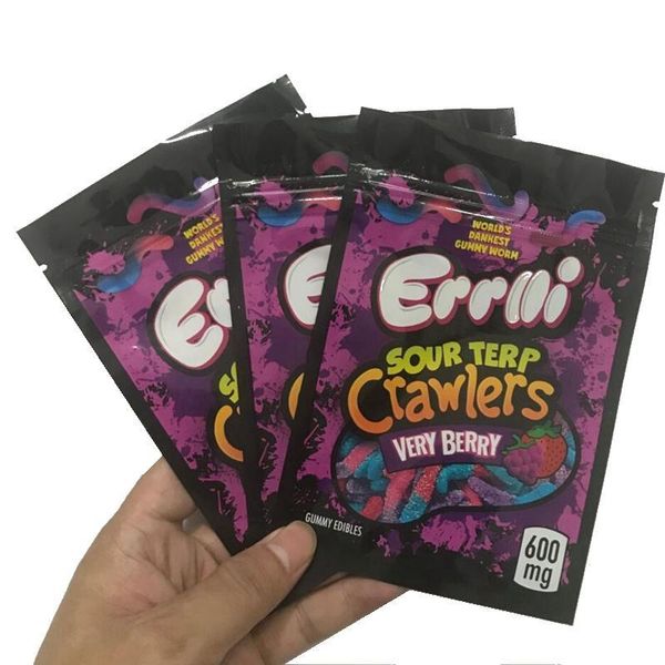 2020 new errlli sour terp crawlers bags 600mg gummy edibles packaging mylar bag 500mg hashtag honey smell proof bags cookies california loqk
2020 new errlli sour terp crawlers bags 600mg gummy edibles packaging mylar bag 500mg hashtag honey smell proof bags cookies california loqk