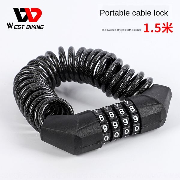 west biking bicycle electric vehicle bicycle electric vehicle helmet anti-theft mini code lock portable cable lock for mountain bike
west biking bicycle electric vehicle bicycle electric vehicle helmet anti-theft mini code lock portable cable lock for mountain bike