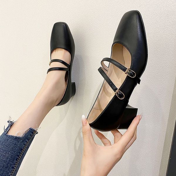 slhjc retro marry jeans shoes 3.5 cm low heel square toe leather pumps plus size women spring autumn casual fashion heels shoes, Black
slhjc retro marry jeans shoes 3.5 cm low heel square toe leather pumps plus size women spring autumn casual fashion heels shoes, Black