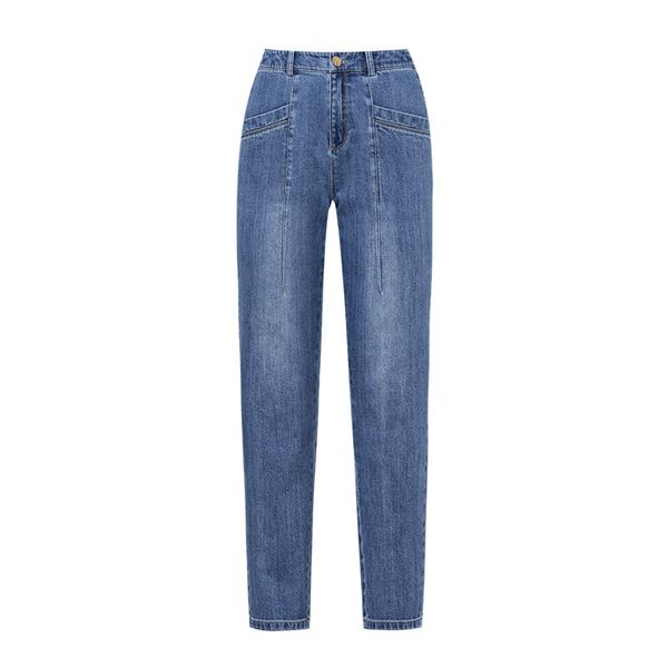 women's jeans 2021 spring and summer korean high waist loose harem pants nine points, Blue
women's jeans 2021 spring and summer korean high waist loose harem pants nine points, Blue