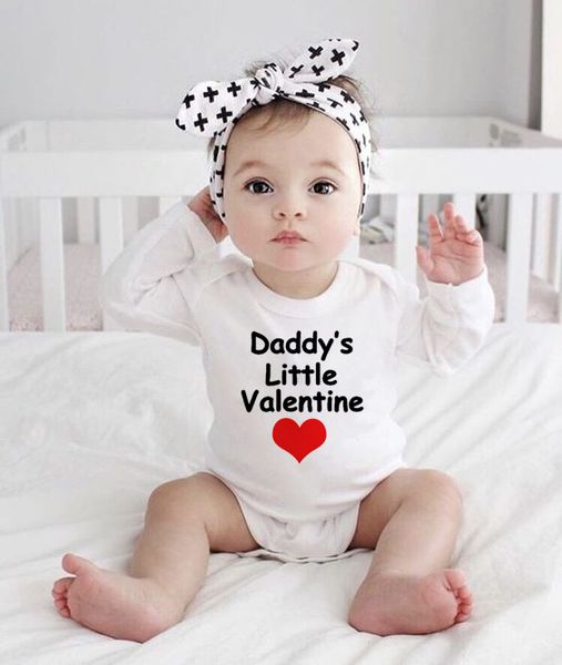newborn infant cotton jumpsuit daddy's little valentine print funny baby girls romper fashion toddler long sleeve clothes, Blue
newborn infant cotton jumpsuit daddy's little valentine print funny baby girls romper fashion toddler long sleeve clothes, Blue