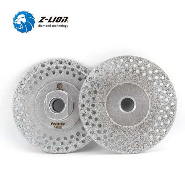 z-lion 100mm 4" diamond vacuum brazed cutting grinding wheel with m14 5/8-11 thread granite marble stone saw blade abrasive disc
z-lion 100mm 4" diamond vacuum brazed cutting grinding wheel with m14 5/8-11 thread granite marble stone saw blade abrasive disc