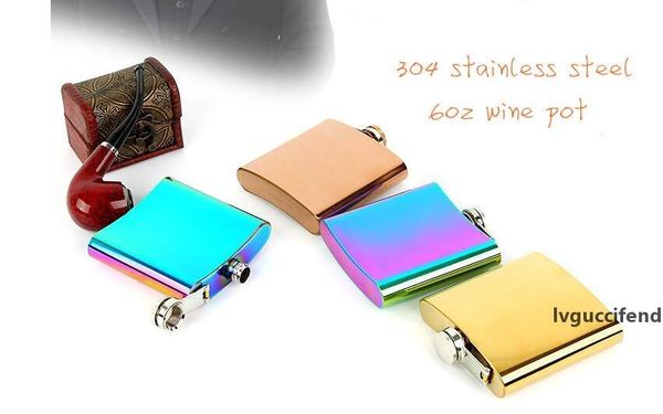 6oz stainless steel hip flask portable jug mini wine glasses tumbler gold-plated gradient colored 4 styles outdoor pocket valentines gift
6oz stainless steel hip flask portable jug mini wine glasses tumbler gold-plated gradient colored 4 styles outdoor pocket valentines gift
