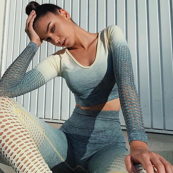 sports sets women gradient hollow suit workout clothes yoga leggings set breathable gym wear women yoga set, White;red
sports sets women gradient hollow suit workout clothes yoga leggings set breathable gym wear women yoga set, White;red