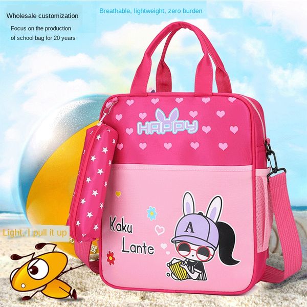 new pupil tutorial handbag backpack cartoon cute printed girl hand bag little princess children's backpack 
new pupil tutorial handbag backpack cartoon cute printed girl hand bag little princess children's backpack