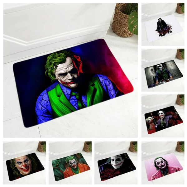 superhero horror clown joker floor mat for hallway bedroom decor soft flannel carpet doormat non-slip dining room doormat rug
superhero horror clown joker floor mat for hallway bedroom decor soft flannel carpet doormat non-slip dining room doormat rug
