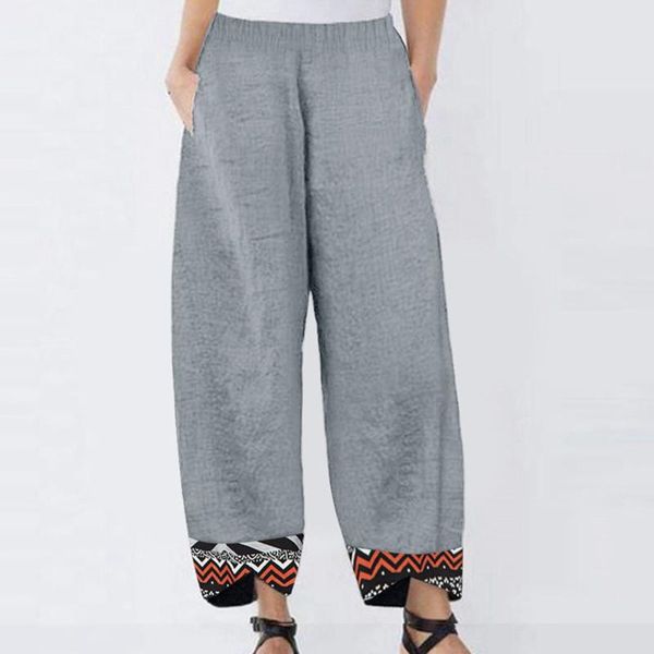 nibesser women cotton linen vintage pants summer elastic waist irregular trousers pantalon casual dandelion print cropped pants, Black;white
nibesser women cotton linen vintage pants summer elastic waist irregular trousers pantalon casual dandelion print cropped pants, Black;white