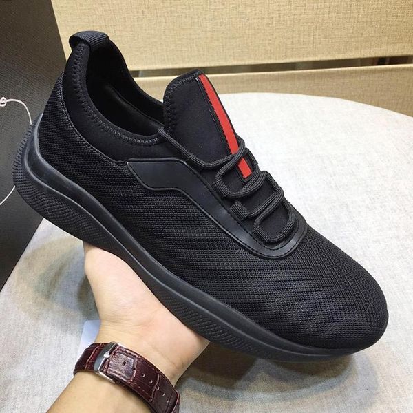 fashion classic mesh and neoprene sneakers men 's shoes vintage comfortable sneakers low plus size lace -up men luxury shoes fast, Black
fashion classic mesh and neoprene sneakers men 's shoes vintage comfortable sneakers low plus size lace -up men luxury shoes fast, Black