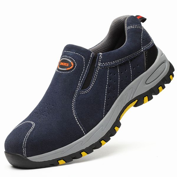 cow suede man safe sneaker breathable safe shoes anti scald puncture proof shoes anti smashing sneaker casual footwear z200, Black
cow suede man safe sneaker breathable safe shoes anti scald puncture proof shoes anti smashing sneaker casual footwear z200, Black