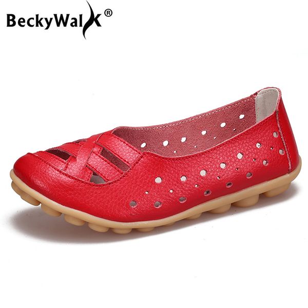 beckywalk hollow summer flat shoes woman genuine leather women flats moccasins soft mother shoes leather sandals women wsh2688, Black
beckywalk hollow summer flat shoes woman genuine leather women flats moccasins soft mother shoes leather sandals women wsh2688, Black