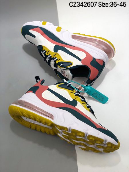 2020 mens designer shoes sports classic retro hybrid technology half palm air cushion running shoes 270 react 
2020 mens designer shoes sports classic retro hybrid technology half palm air cushion running shoes 270 react