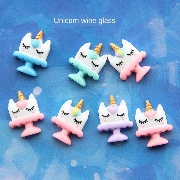new diy wine glass unicorn mobile phone shell diy resin accessories children's headwear accessories, Slivery;white
new diy wine glass unicorn mobile phone shell diy resin accessories children's headwear accessories, Slivery;white