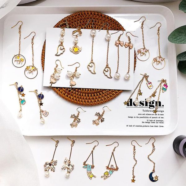 japanese style cute cartoon star horse wing animal simple drop earrings for girl women fashion jewelry accessories wholesale, Silver
japanese style cute cartoon star horse wing animal simple drop earrings for girl women fashion jewelry accessories wholesale, Silver