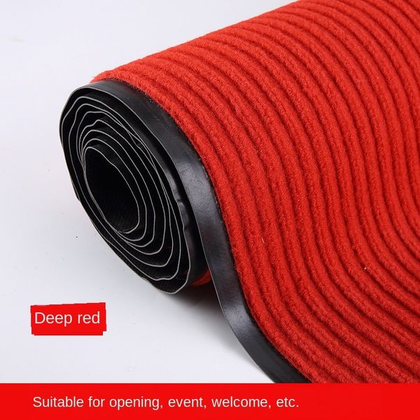 plastic anti-skid l welcome carpet carpet commercial floor mat thickened double stripes 6.0 dark red door blanket
plastic anti-skid l welcome carpet carpet commercial floor mat thickened double stripes 6.0 dark red door blanket