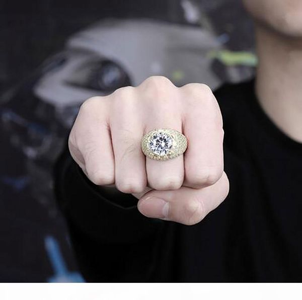 s 14k hip hop masterpiece gold cz bling rings mens micro pave cubic zirconia simulated solitaire diamonds ring, Golden;silver
s 14k hip hop masterpiece gold cz bling rings mens micro pave cubic zirconia simulated solitaire diamonds ring, Golden;silver