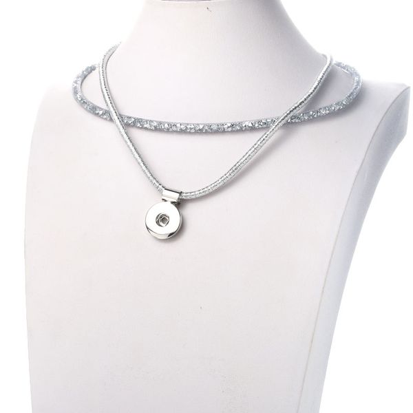 new fashion snap button necklace shining snap pendant necklace fit 18mm jewelry magnetic clasp pendant necklaces, Silver
new fashion snap button necklace shining snap pendant necklace fit 18mm jewelry magnetic clasp pendant necklaces, Silver