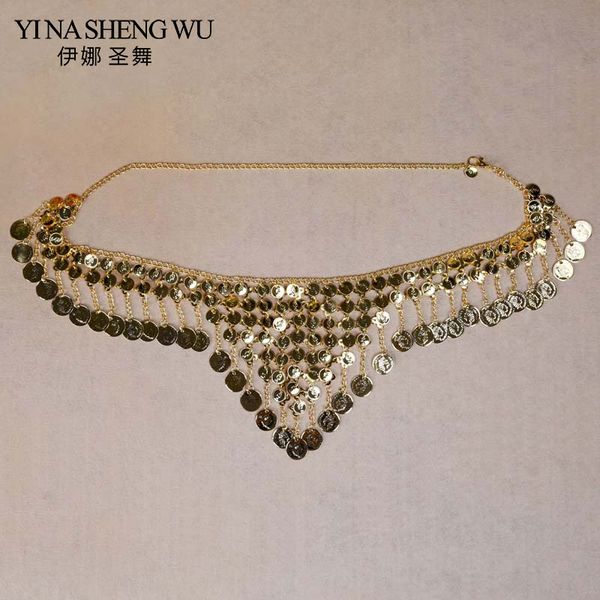 stage wear dancer's coin waist belt triangle belly dance chain ornament oriental metal, Black;red
stage wear dancer's coin waist belt triangle belly dance chain ornament oriental metal, Black;red