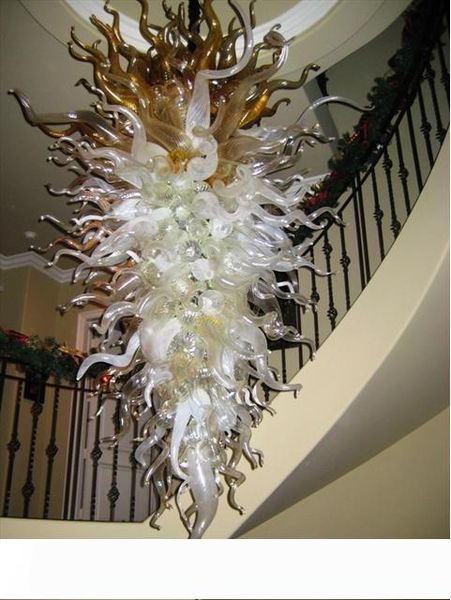 elegant villa stair chandelier high ceiling 100% mouth blown borosilicate victorian design european murano glass led pendant light
elegant villa stair chandelier high ceiling 100% mouth blown borosilicate victorian design european murano glass led pendant light