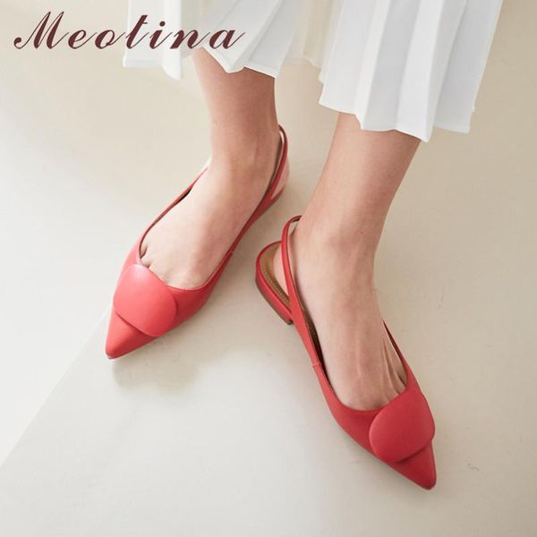 meotina spring flats women shoes natural genuine leather flat slingbacks shoes real leather buckle pointed toe lady red 39, Black
meotina spring flats women shoes natural genuine leather flat slingbacks shoes real leather buckle pointed toe lady red 39, Black