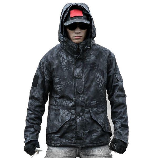 outdoor sports camping hiking hunting jackets army tactical jacket waterproof windproof and warm camouflage jacket coat, Blue;black
outdoor sports camping hiking hunting jackets army tactical jacket waterproof windproof and warm camouflage jacket coat, Blue;black