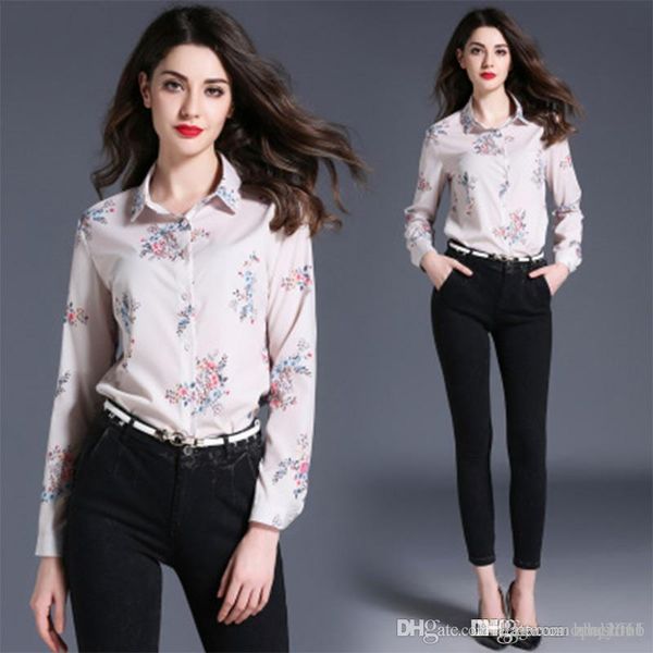women's shirt casual hepburn wind summer fashion shirt print polo collar print slim long sleeve joker long sleeve button shirt e6, White
women's shirt casual hepburn wind summer fashion shirt print polo collar print slim long sleeve joker long sleeve button shirt e6, White