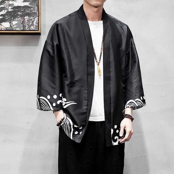 2020 new chinese longtu xiangyun cardigan men's 2020 new chinese style longtu xiangyun kimono kimono cardigan men's style, Tan;black
2020 new chinese longtu xiangyun cardigan men's 2020 new chinese style longtu xiangyun kimono kimono cardigan men's style, Tan;black