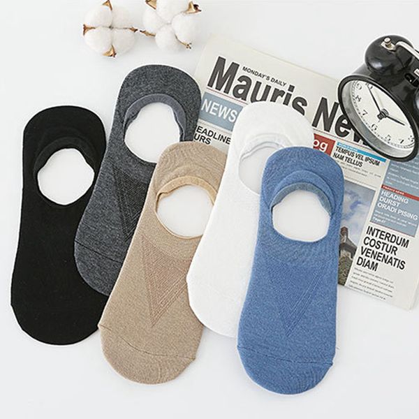 1pair solid men's socks invisible ankle socks men summer breathable thin male boat 2020, Black 
1pair solid men's socks invisible ankle socks men summer breathable thin male boat 2020, Black