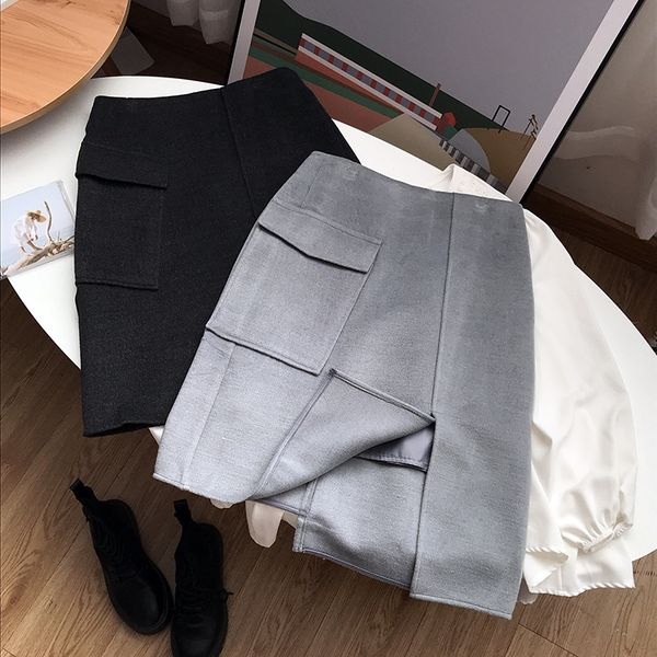 special offer women's 2019 autumn korean style high special discount 11.1 waist solid color skirt elegant irregular skirt 11.1, Black
special offer women's 2019 autumn korean style high special discount 11.1 waist solid color skirt elegant irregular skirt 11.1, Black