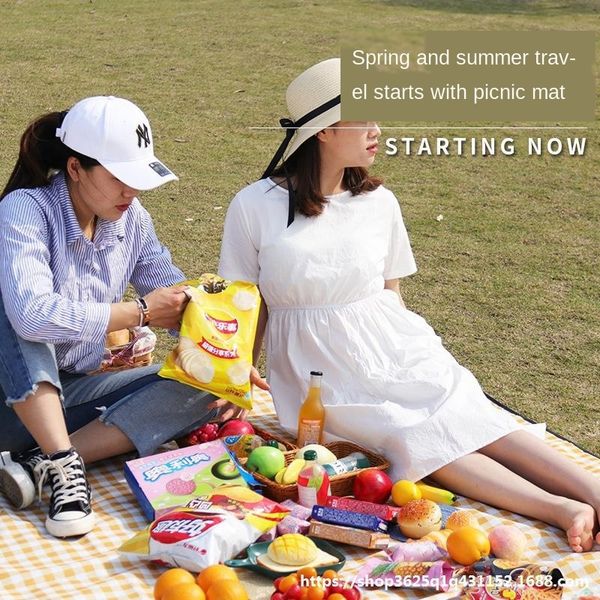 jxnsd camping picnic ins cloth moisture-proof thickened portable meal meal outing waterproof wind beach mat outdoor picnic mat spring outing
jxnsd camping picnic ins cloth moisture-proof thickened portable meal meal outing waterproof wind beach mat outdoor picnic mat spring outing