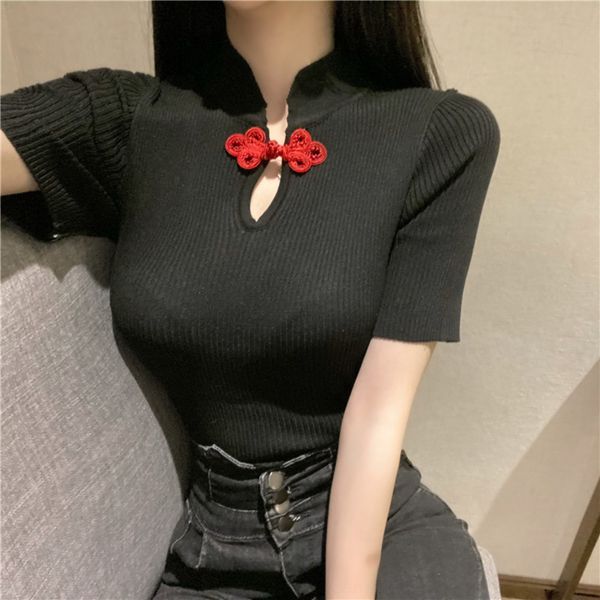 тонкий все соответствует cheongsam воротник короткий рукав ~ тонкий все соответствует cheongsam свитер пуловер воротник пуловеры с коротки, White;black
тонкий все соответствует cheongsam воротник короткий рукав ~ тонкий все соответствует cheongsam свитер пуловер воротник пуловеры с коротки, White;black