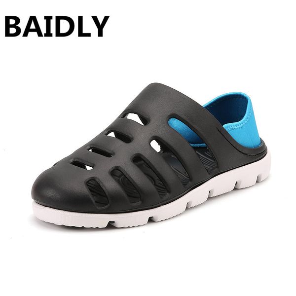 baidly new summer sandals men casual shoes mules sandals breathable beach slippers male water hollow jelly chaussure homme, Black
baidly new summer sandals men casual shoes mules sandals breathable beach slippers male water hollow jelly chaussure homme, Black