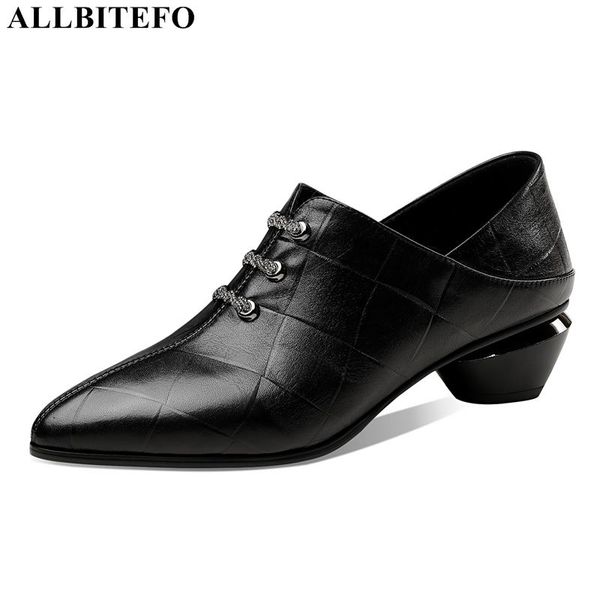 allbitefo thick heels genuine leather brand high heels women women high heel shoes office ladies shoes large size:34-43, Black
allbitefo thick heels genuine leather brand high heels women women high heel shoes office ladies shoes large size:34-43, Black