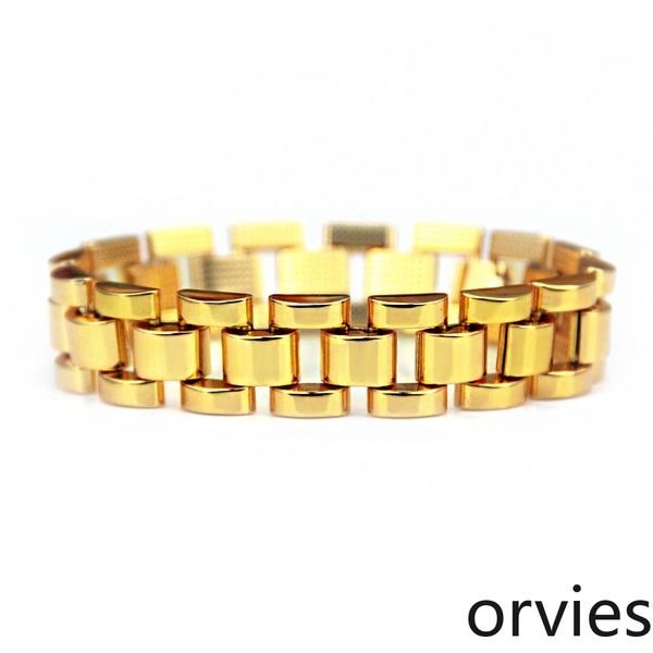 2020 selling european and american hip hop smooth and domineering men's bracelet watch chain personalized bracelet, Black
2020 selling european and american hip hop smooth and domineering men's bracelet watch chain personalized bracelet, Black