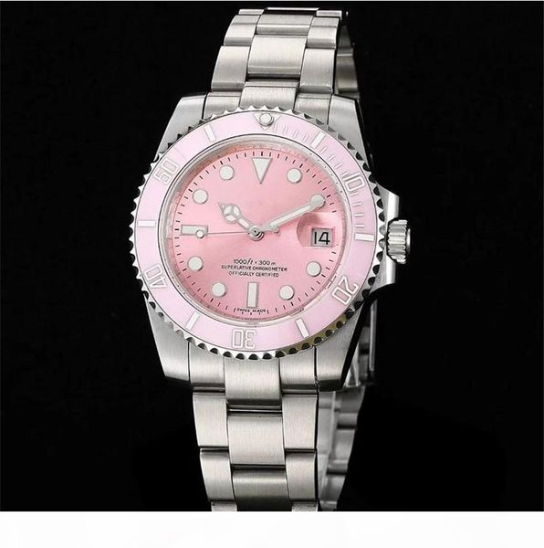 men's watch pink dial ceramic bezel stainless steel sapphire glass mirror automatic mechanical wonen wonens watch watches, Slivery;brown
men's watch pink dial ceramic bezel stainless steel sapphire glass mirror automatic mechanical wonen wonens watch watches, Slivery;brown