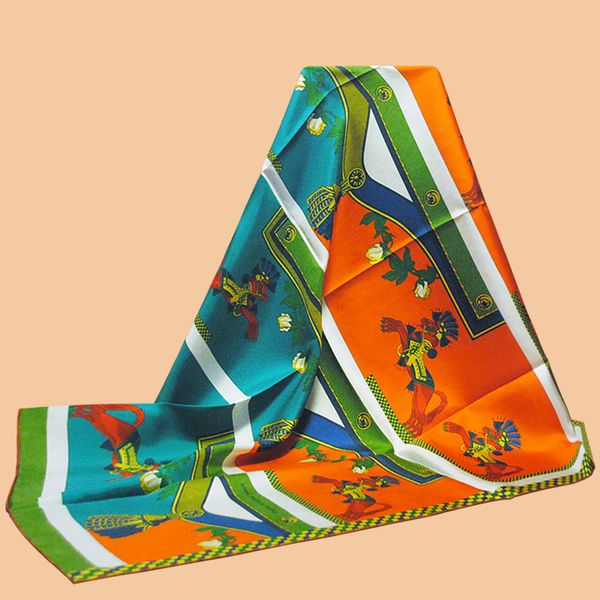 huajun 2 store|| bright and colorful "harnais francais en sequences" 90 silk square scarf twill inkjet scarf hand-rolled, Blue;gray
huajun 2 store|| bright and colorful "harnais francais en sequences" 90 silk square scarf twill inkjet scarf hand-rolled, Blue;gray