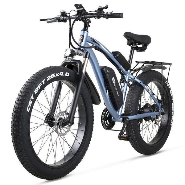 new electric bike 48v1000w ebike electric mountain bike 4.0 fat tire electric bike, Silver;blue
new electric bike 48v1000w ebike electric mountain bike 4.0 fat tire electric bike, Silver;blue