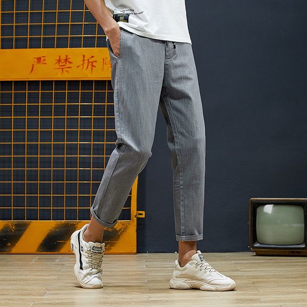 casual ankle-length pants men trousers streetwear jogger sweatpants pants 2020 new, Black
casual ankle-length pants men trousers streetwear jogger sweatpants pants 2020 new, Black