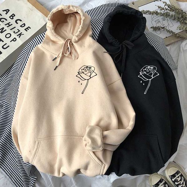 new fashion harajuku winter hoodie women loose korean sweatshirt autumn streetwear flower print hoodie pullover, Black
new fashion harajuku winter hoodie women loose korean sweatshirt autumn streetwear flower print hoodie pullover, Black
