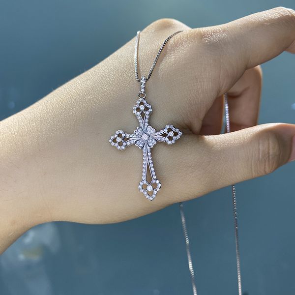 dainty серебро христианский крест ожерелье для женщин лаки женщины ожерелье партии lady girls подвеска ювелирные изделия, Silver
dainty серебро христианский крест ожерелье для женщин лаки женщины ожерелье партии lady girls подвеска ювелирные изделия, Silver