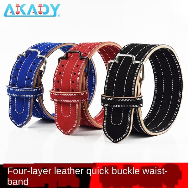 w61zk akady quick button power lift fitness belt squat hard pull men's weightlifting sports waist protection protection training protec, Black;gray
w61zk akady quick button power lift fitness belt squat hard pull men's weightlifting sports waist protection protection training protec, Black;gray
