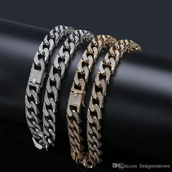 miami cuba chain zircon street men hip-hop big gold chains fashion hip hop jewelry, Silver
miami cuba chain zircon street men hip-hop big gold chains fashion hip hop jewelry, Silver