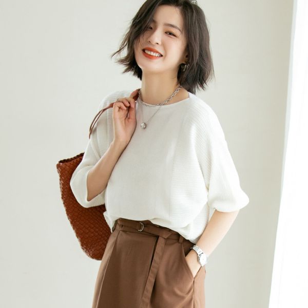 korean fashion clothes women sweater pullover batwing sleeve jumper knit jersey spring autumn 2020 new lady female ins style, White;black
korean fashion clothes women sweater pullover batwing sleeve jumper knit jersey spring autumn 2020 new lady female ins style, White;black