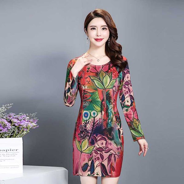 2020 autumn and spring print long sleeve o neck slim dresses plus size clothing vestidos casual dress bohemian style, Black;gray
2020 autumn and spring print long sleeve o neck slim dresses plus size clothing vestidos casual dress bohemian style, Black;gray